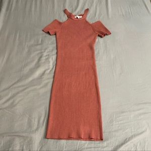 NWOT. Ribbed body con dress